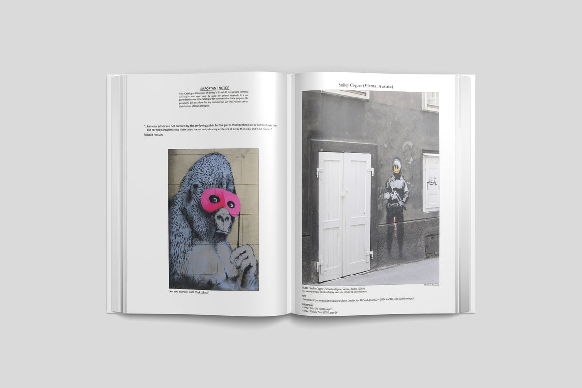 Catalogue Raisonné of Banksy's Street Art — Second Edition